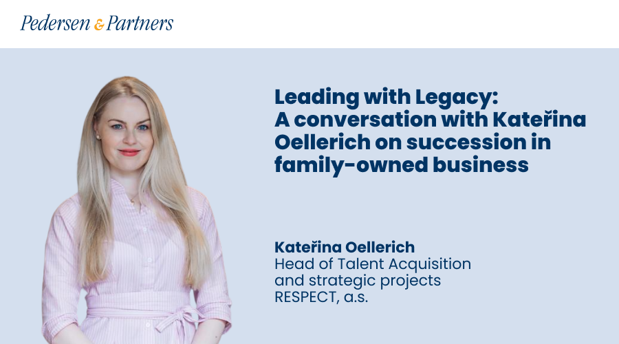 Leading with Legacy: A conversation with Kateřina Oellerich on succession in family-owned business