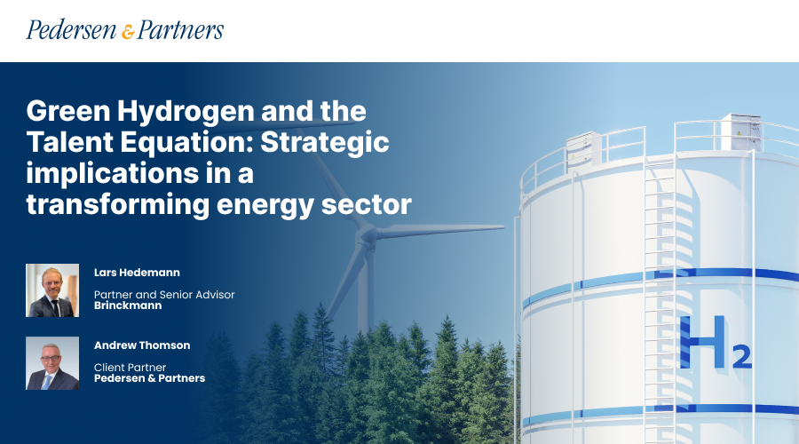 Green Hydrogen and the Talent Equation: Strategic implications in a transforming energy sector