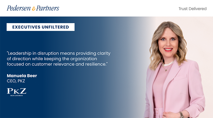 Conversations with a Swiss senior executive - Manuela Beer, CEO PKZ