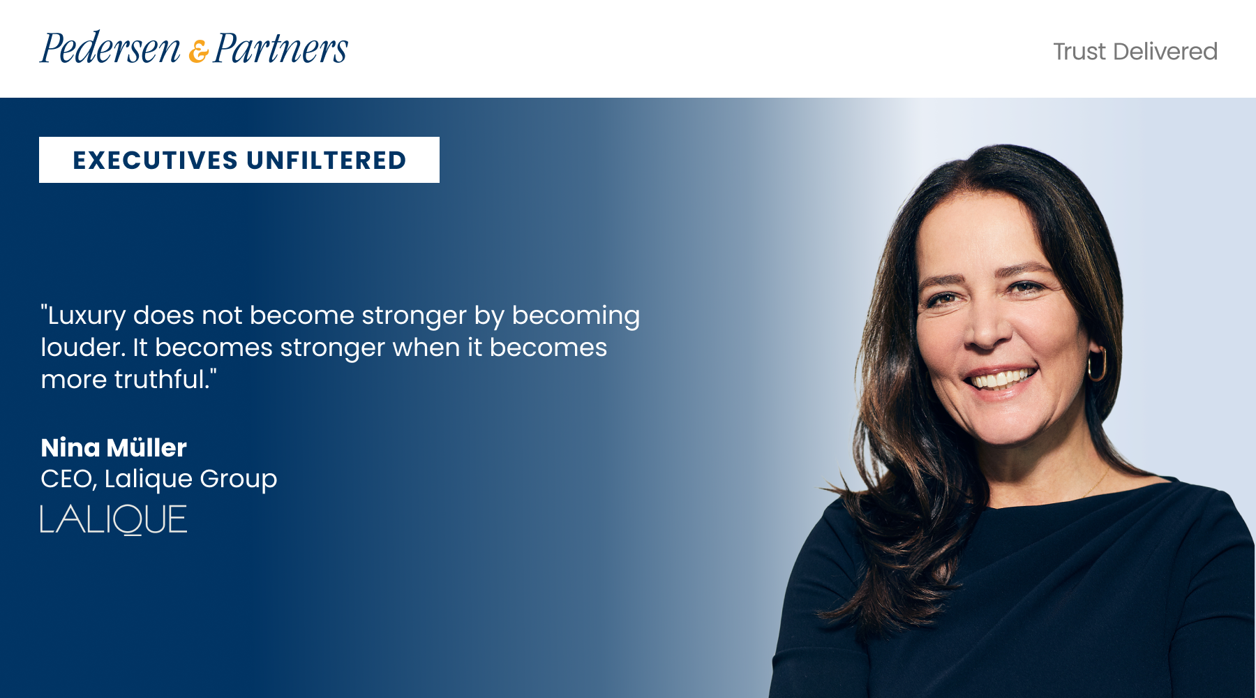 Conversations with a Swiss senior executive - Nina Müller 