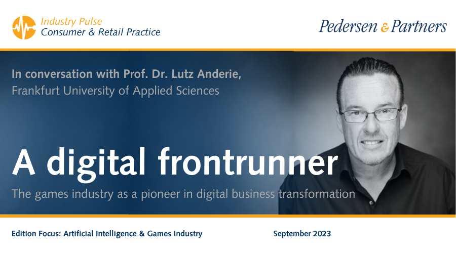 In Conversation with Prof. Dr. Lutz Anderie