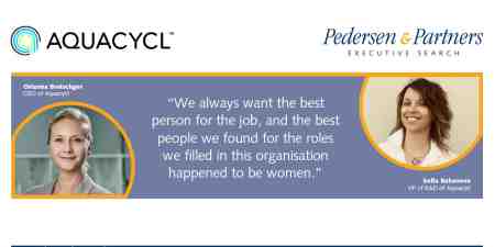 “We always want the best person for the job, and the best people we found for the roles we filled in this organisation happened to be women.”