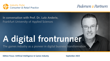 In conversation with Prof Dr Lutz Anderie