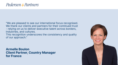 Pedersen & Partners Ranked “Excellent” for International Executive Search – 2025